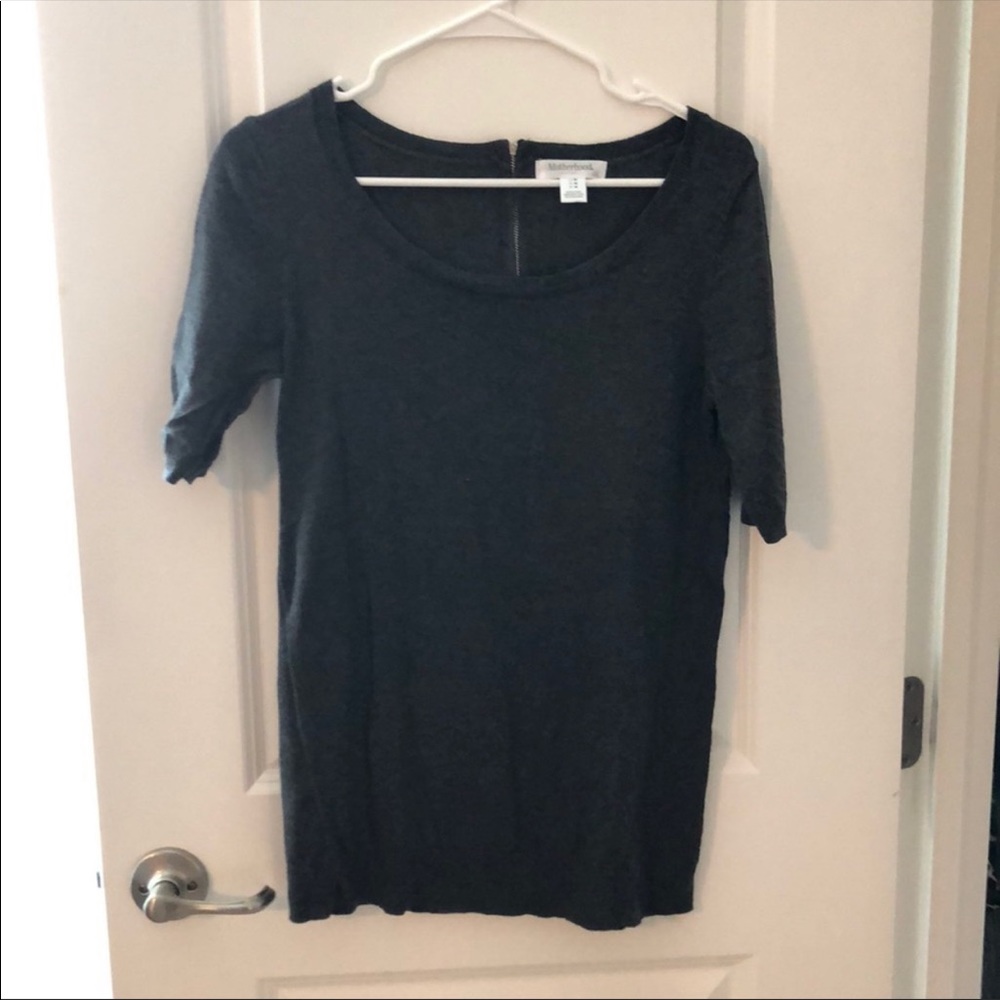 Motherhood Maternity grey sweater